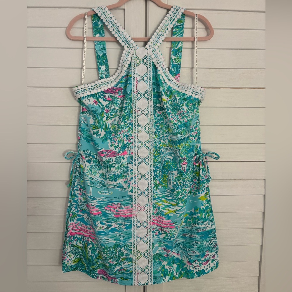 Lilly Pulitzer Ryder Romper Sunshine City 8 - Picture 3 of 6
